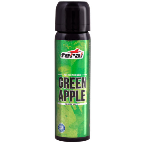 Αρωματικό αυτοκινήτου spray feral fruity collection με άρωμα green apple