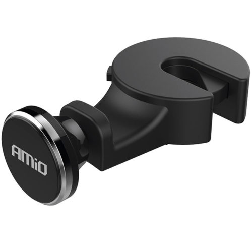 Μαγνητική Βάση Smartphone Amio (02362) Για Προσκέφαλο Αυτοκινήτου Με Κρεμάστρα THOLD-01 1Τμχ