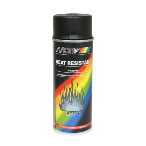 Spray Βαφή Ανθρακί Matt Heat-Resistant Motip - 004037 400ml