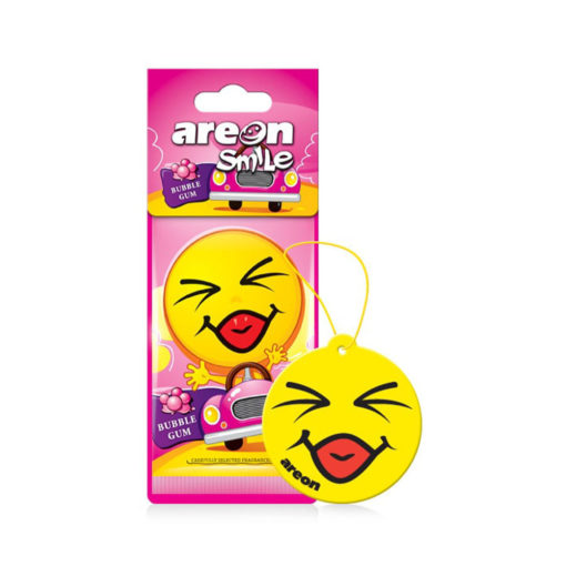 Αρωματικό Αυτοκινήτου Areon Smile Dry Bubble Gum ASD12